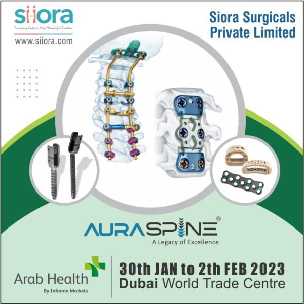 Arab Health Exhibition 2023 - Siora Surgicals Pvt. Ltd.