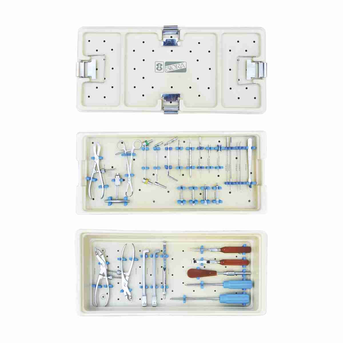 Locking Small Fragment Instrument Set With Graphic Box