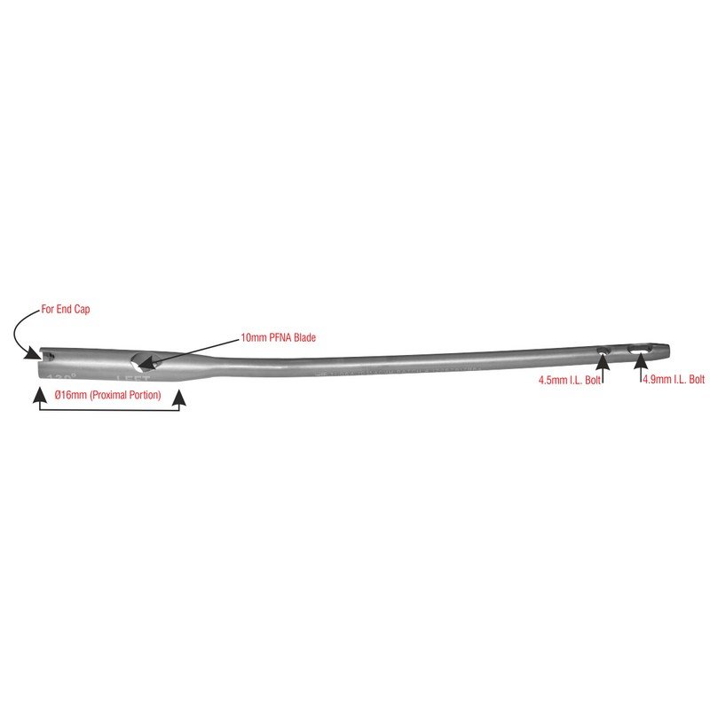 PFNA Nail- Long 130⁰ Titanium