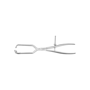 Pelvic Reduction forcpes, long with three Pointed Ball Tips – 410mm