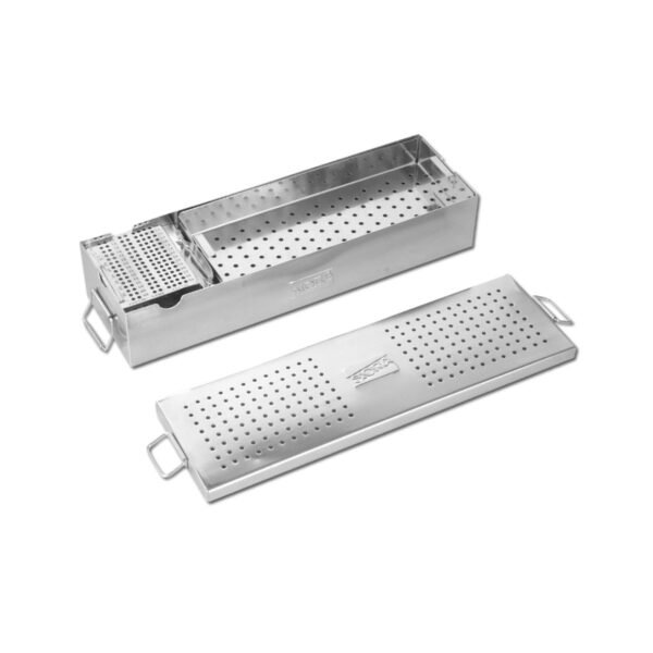 Small Fragment instrument Box with Two Trays for instruments & One tray for Screws with Screw Holding Forceps (without Instruments)