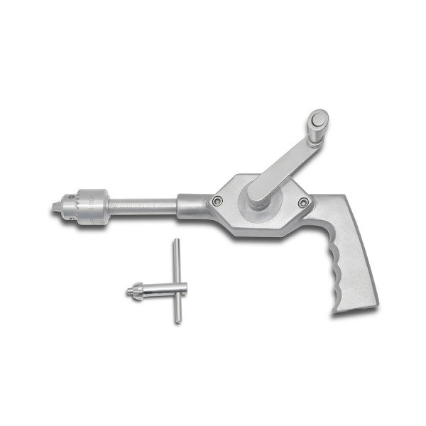 Universal Bone Drill with S.S. Gears with Imported Stainless Steel Chuck & Key (6.0mm Capacity)