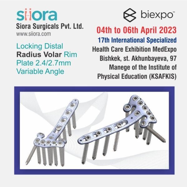 Healthcare MedExpo Kyrgyzstan 2023 - Siora Surgicals Pvt. Ltd.