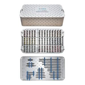 Graphic Implant Set of Pedicle Screws