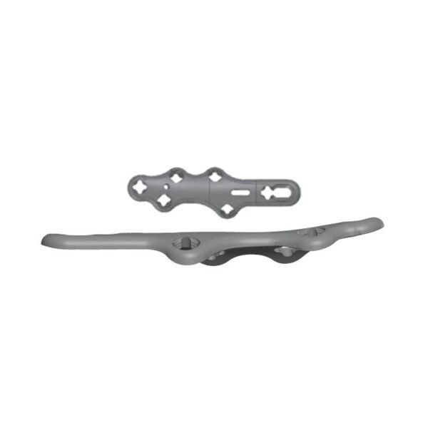 Variolock Metatarsophalangeal Fusion Plate 2.4/2.7mm (6 Hole) 10° Right - Titanium