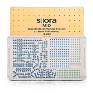 MID 1.5mm Maxillofacial Locking Plates, Screws, & CMF Graphic Implant Set