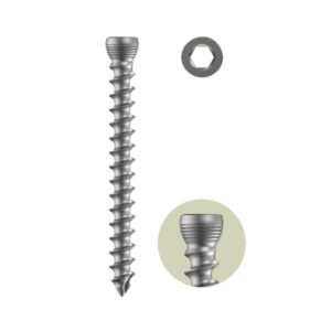 Variolock 5.0mm Locking Head Cancellous Screw Full Thread – Self Tapping – Hex Drive
