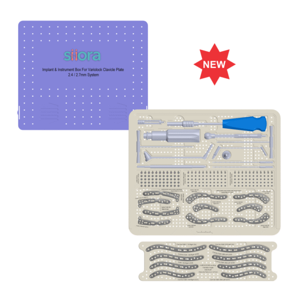 Implant & Instrument Box for Variolock Clavicle Plate