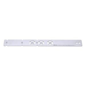 Graphic Measuring Scale for Ankle Nail