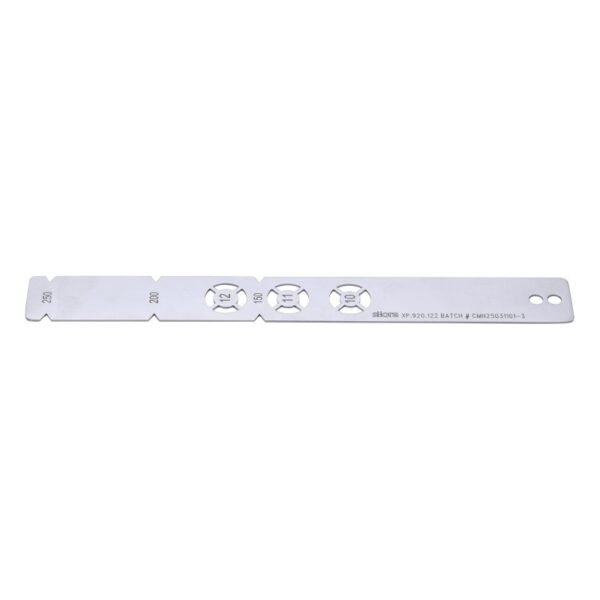 Graphic Measuring Scale for Ankle Nail