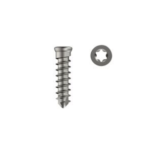 CERVELOCK<sup>TM</sup> 4.0MM Anterior Cervical Screw – STAR DRIVE Self Tapping – Titanium
