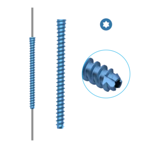 2.5mm Headless Cannulated Compression Screw – Star Drive