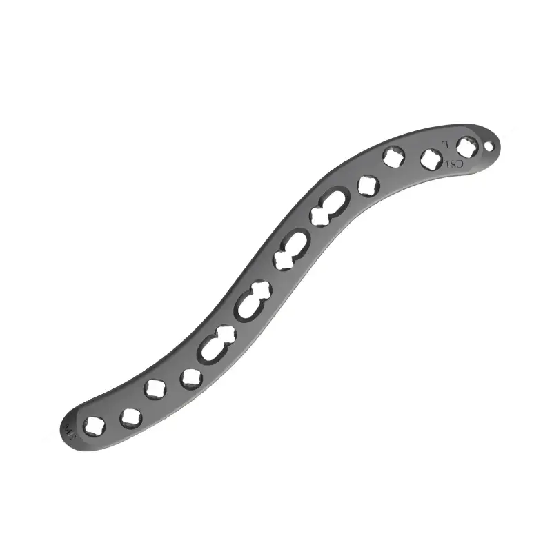 Variolock Locking Variable Angle Mid Shaft Clavicle Plate 2.4_2.7mm - Titanium