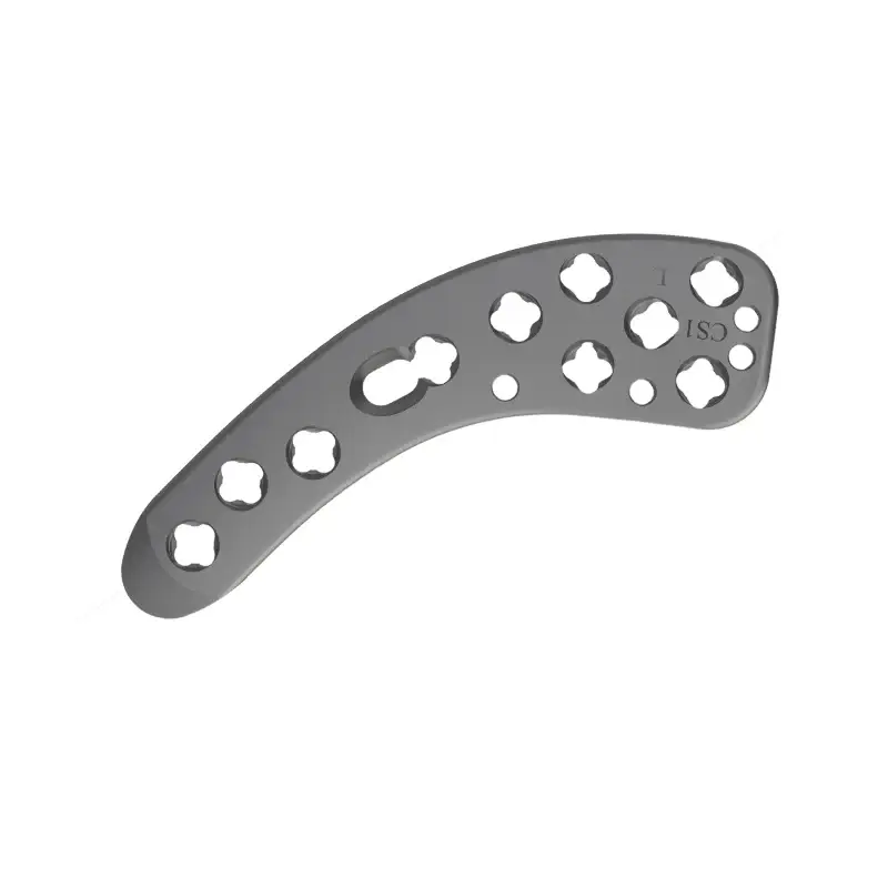 Variolock Locking Variable Angle Superior Anterior Clavicle Plate 2.4_2.7mm – Titanium