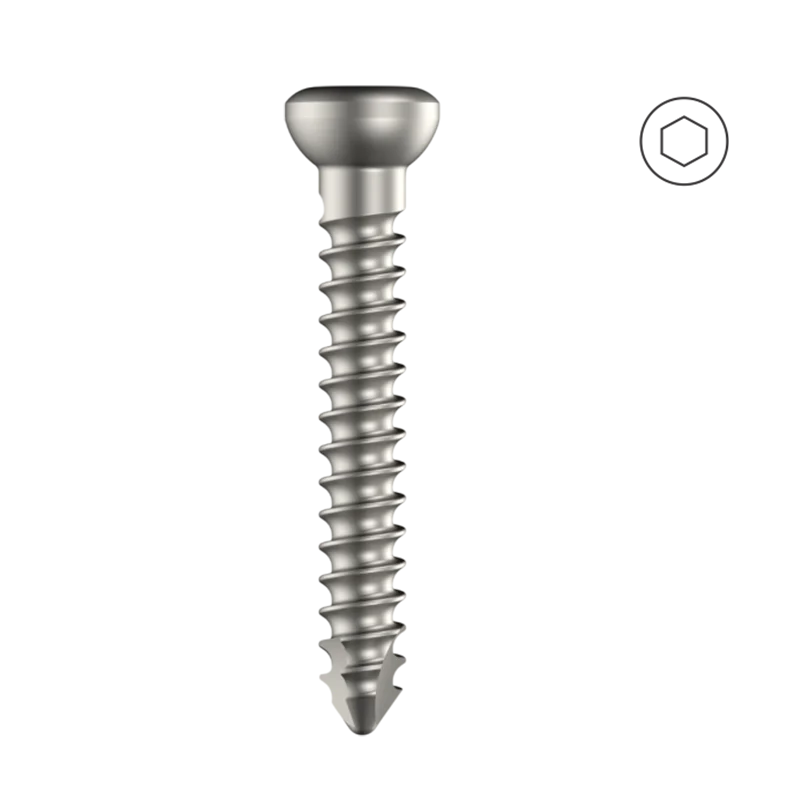 Cortical Screw 2.7mm Self Tapping (HEXDRIVE) - S.S.
