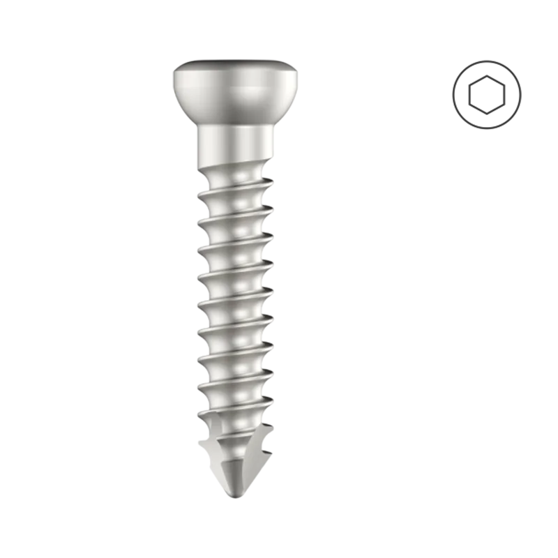 Cortical Screw 3.5mm Self Tapping (HEXDRIVE) - S.S.