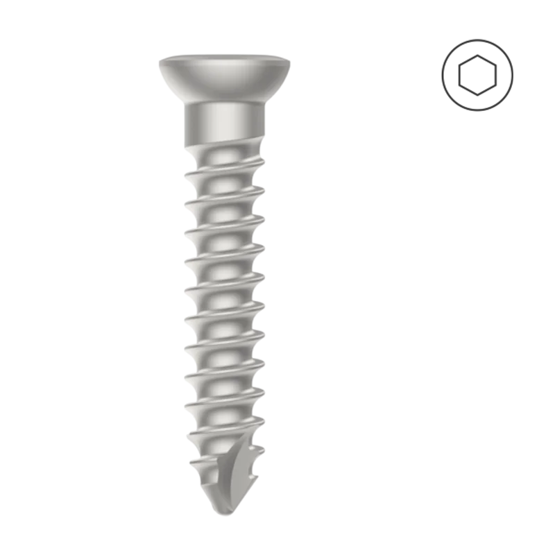 Low-Profile-Cortical-Screw-3.5mm-Self-Tapping-S.S