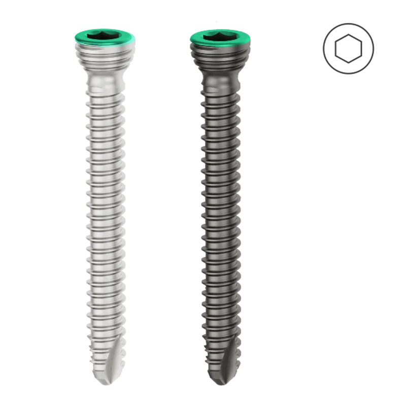 Variolock 2.4mm Locking Head Screw – Self Tapping (Hex Drive) (Variable Angle Locking Screw)
